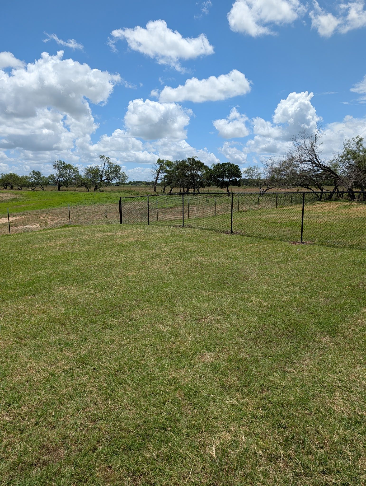 Iron Pole and Chain Link Fence Waco Fencing - Central Texas