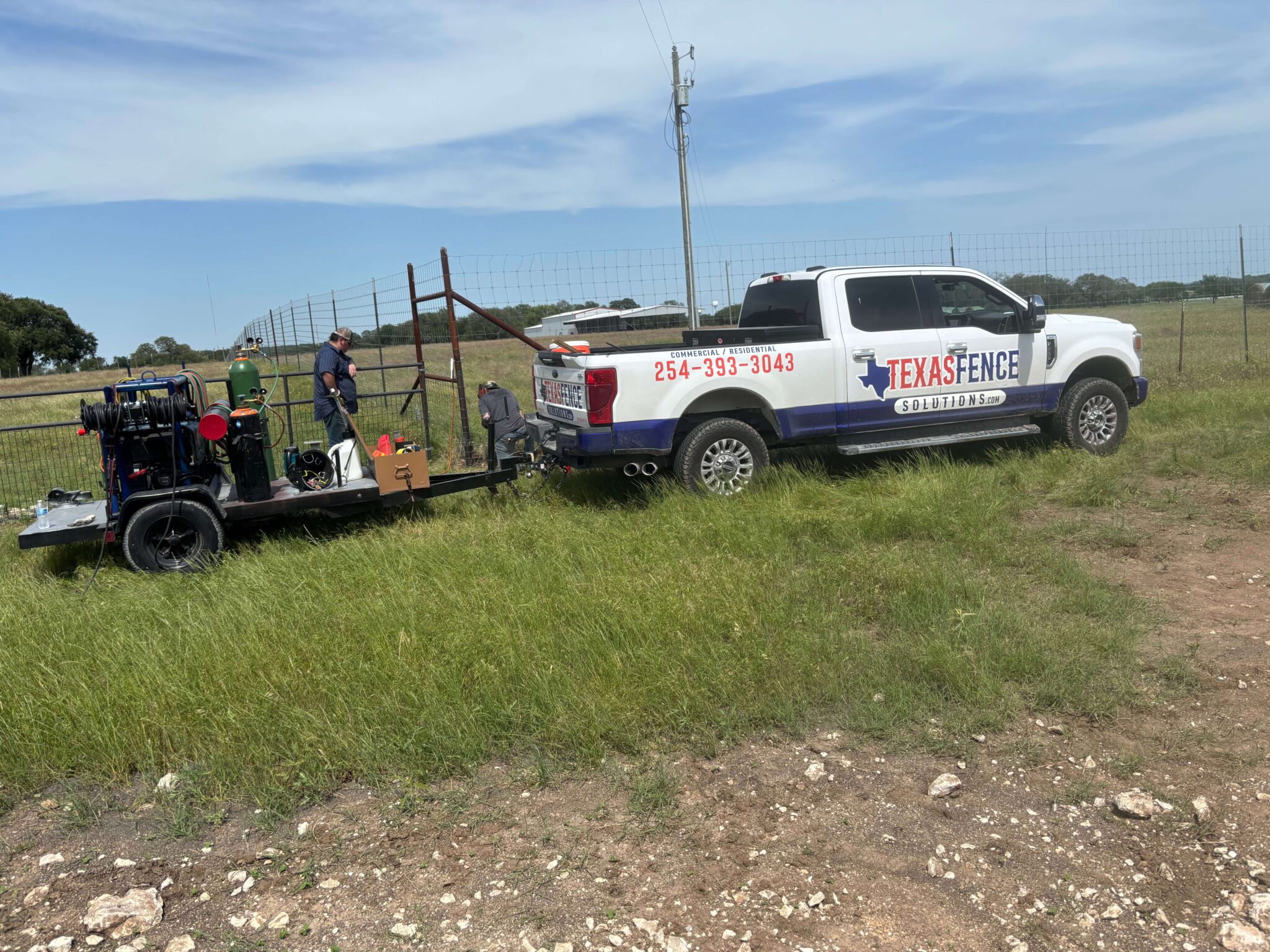 Waco Fencing - Truck and Equipment