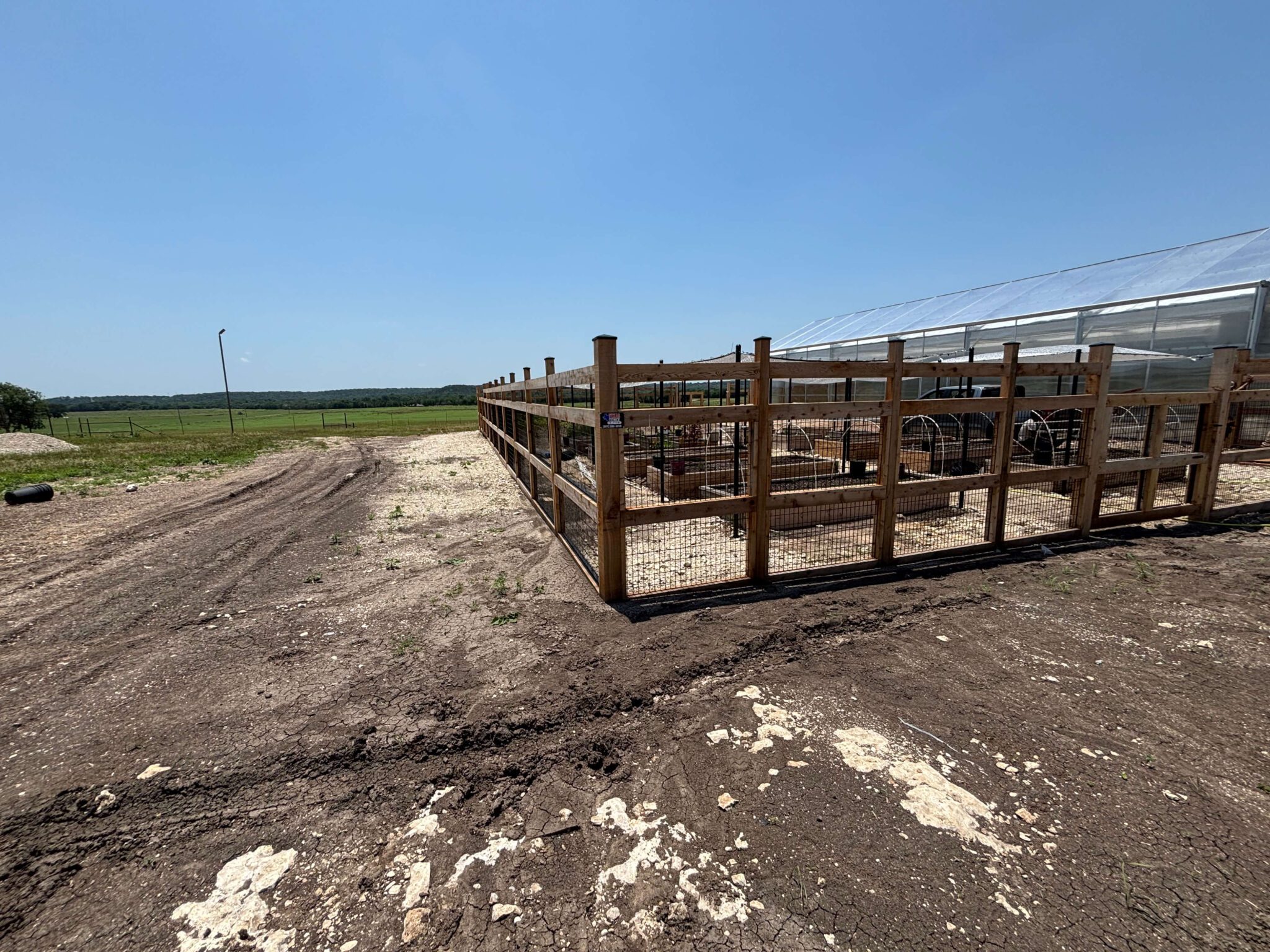 Waco Fencing - Ranch Garden Fence