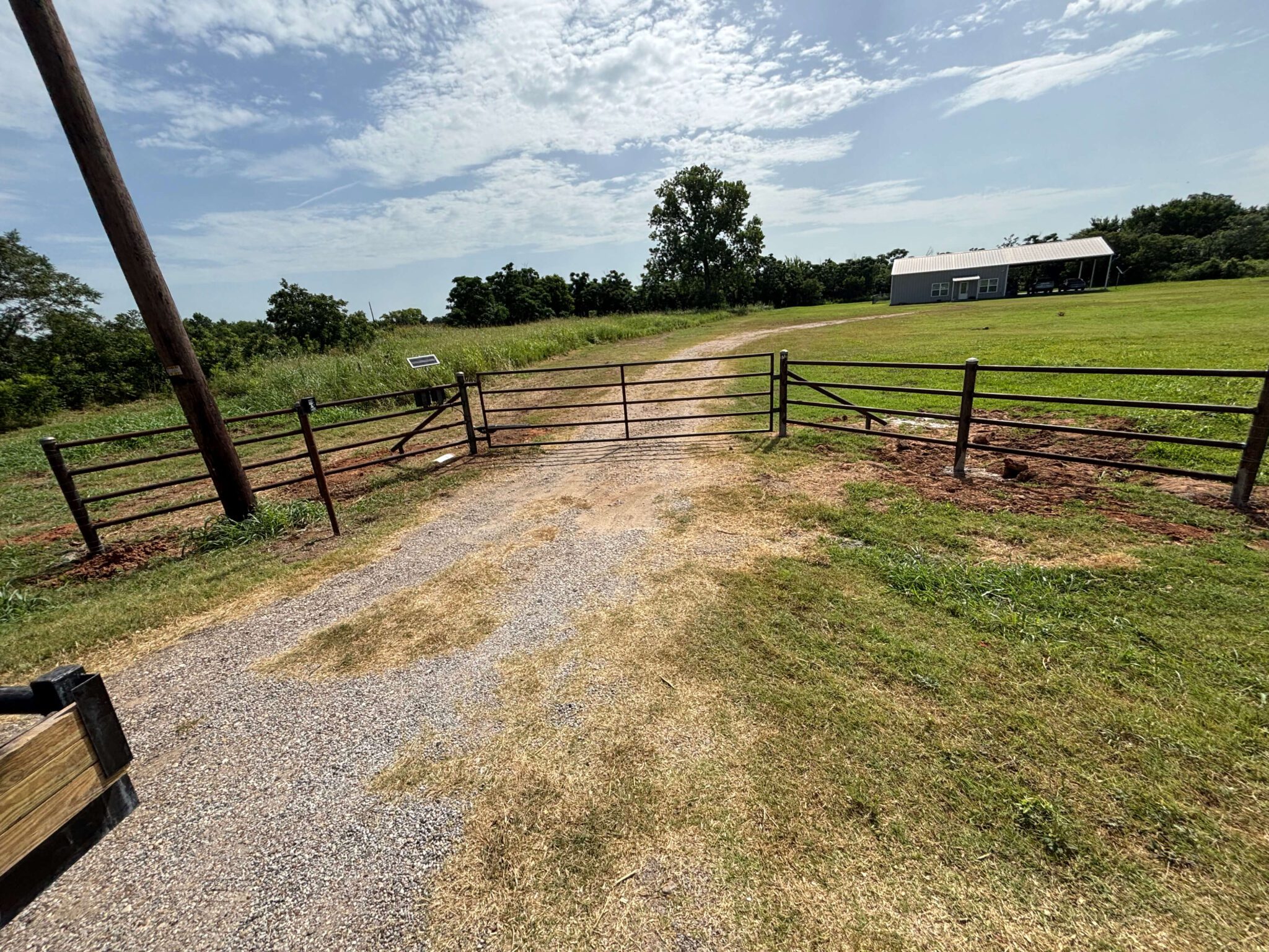 Waco and Central Texas Farm and Ranch Privacy Security Gate