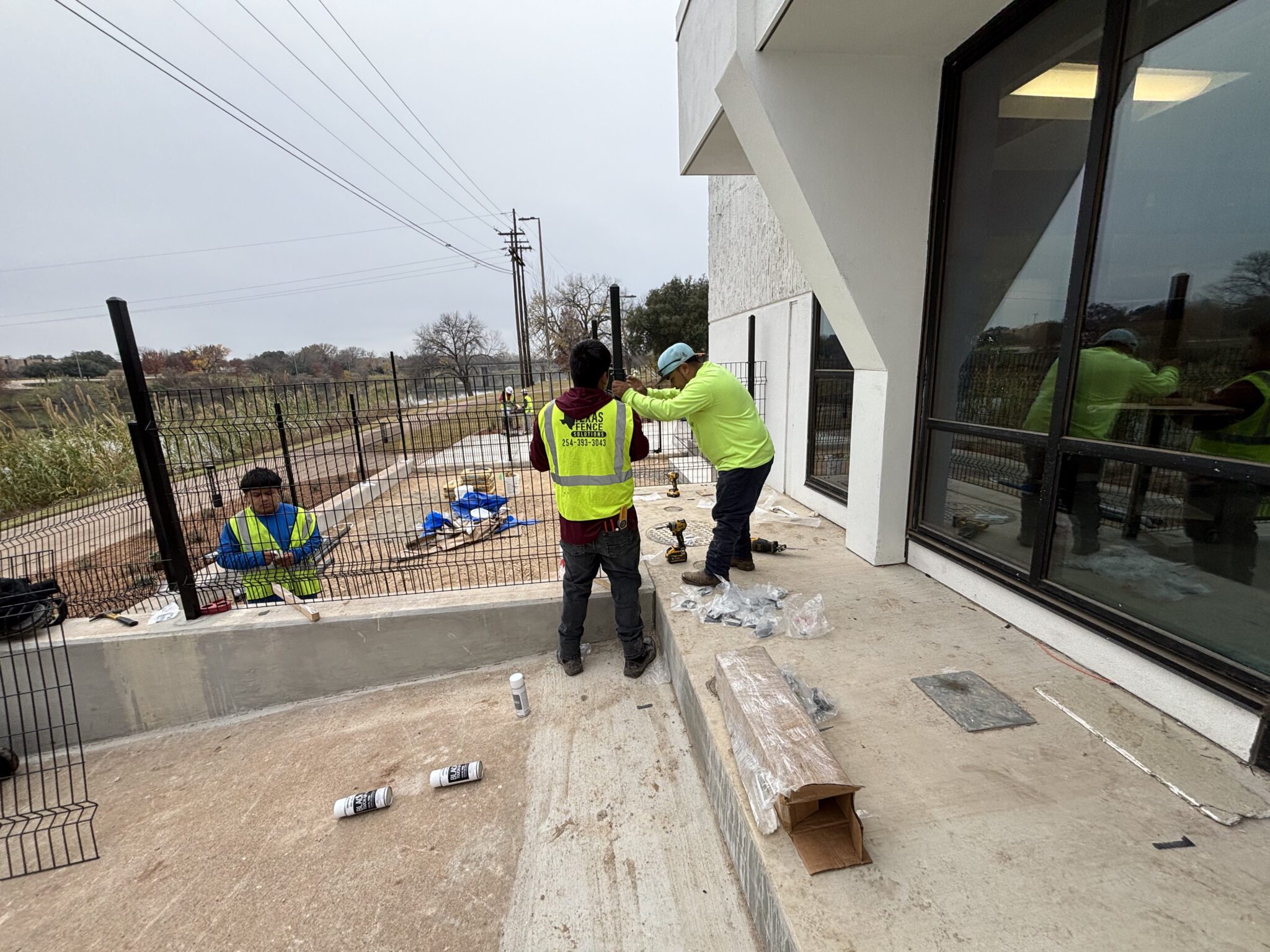 Waco Fencing - Commercial Iron Fence