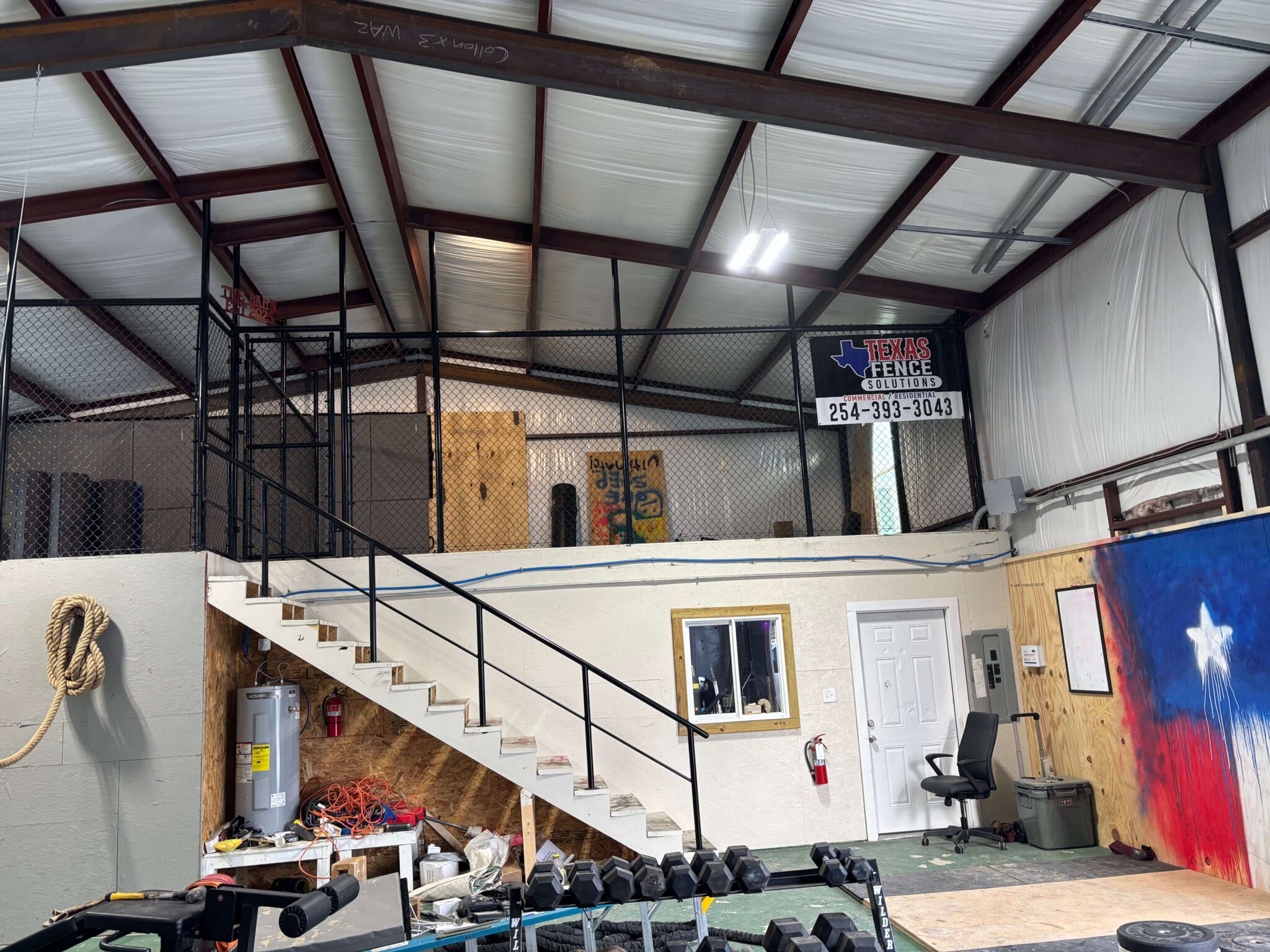 Waco Fencing - Gym Ball Area Fencing